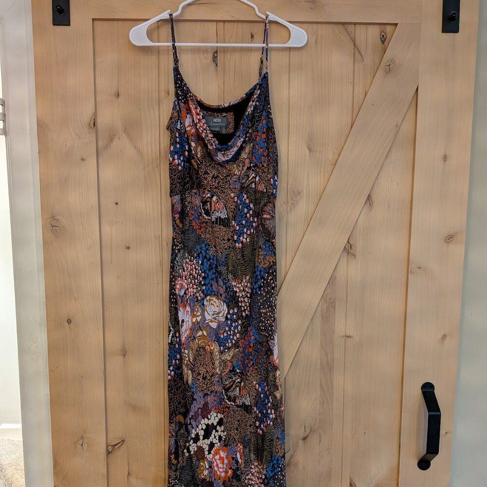 Anthropologie Elyse Bias Slip Dress Medium